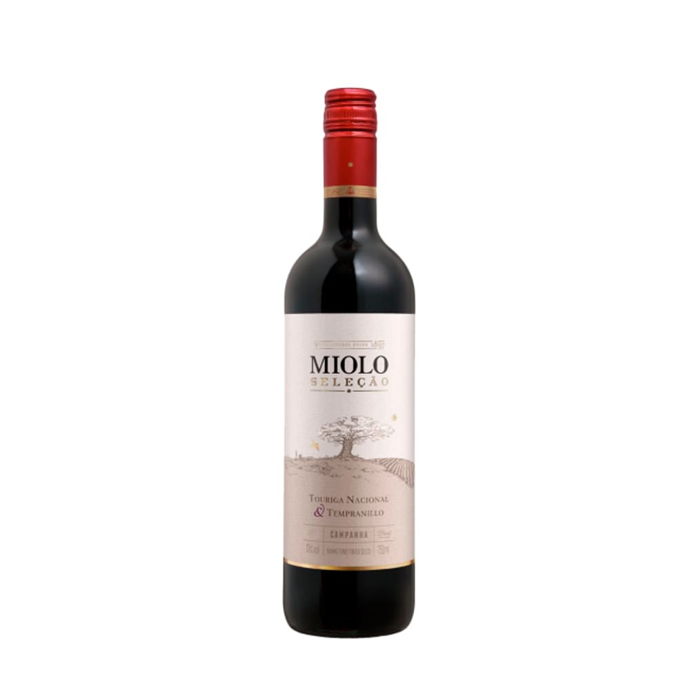 Vinho Tinto Brasileiro Miolo Seleção Touriga Nacional Tempranillo