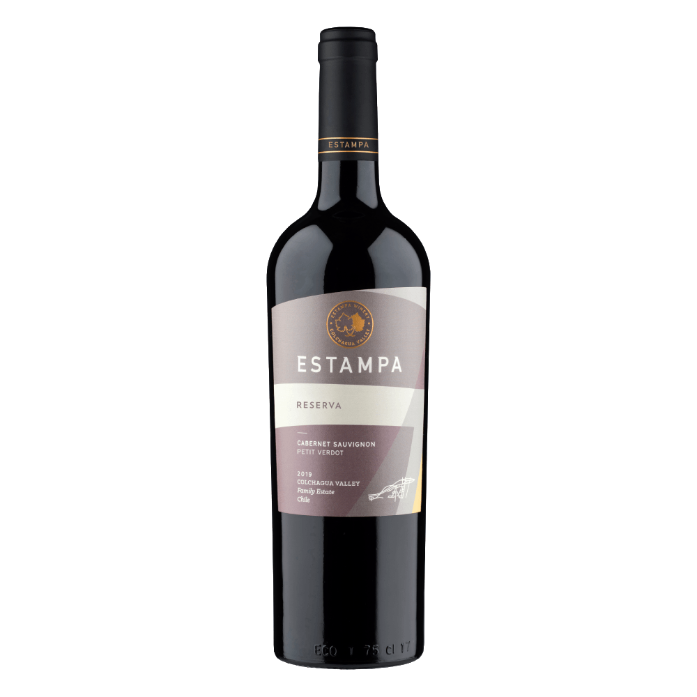 Vinho Tinto Chileno Estampa Reserva Cabernet Sauvignon Petit Verdot