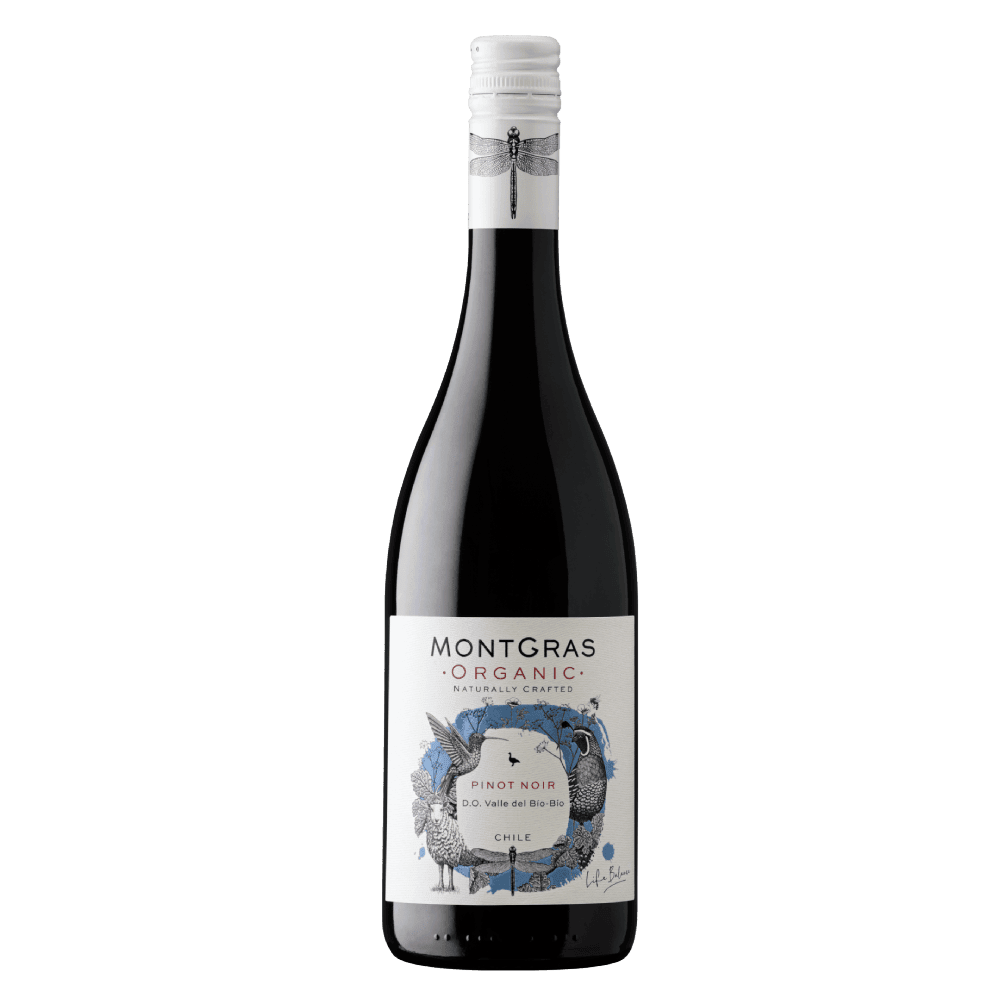 Vinho Tinto Chileno Montgras Organic Pinot Noir