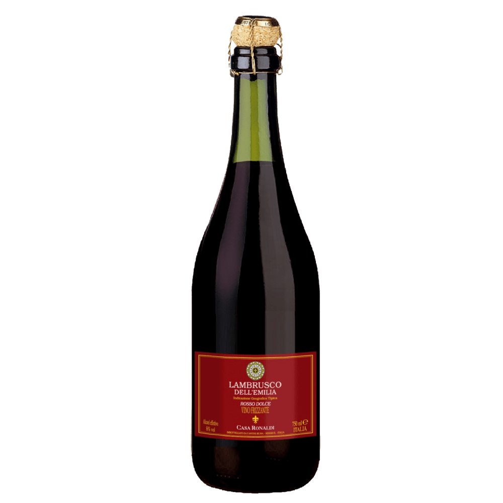 Vinho Tinto Italiano Dolce Casa Ronaldi Lambrusco Dell'Emilia