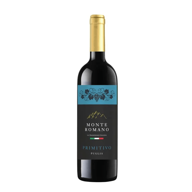 Vinho Tinto Italiano Monte Romano Primitivo Puglia