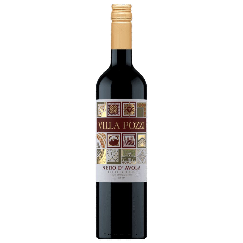 Vinho Tinto ItalianoVilla Pozzi Nero D' Avola Sicilia