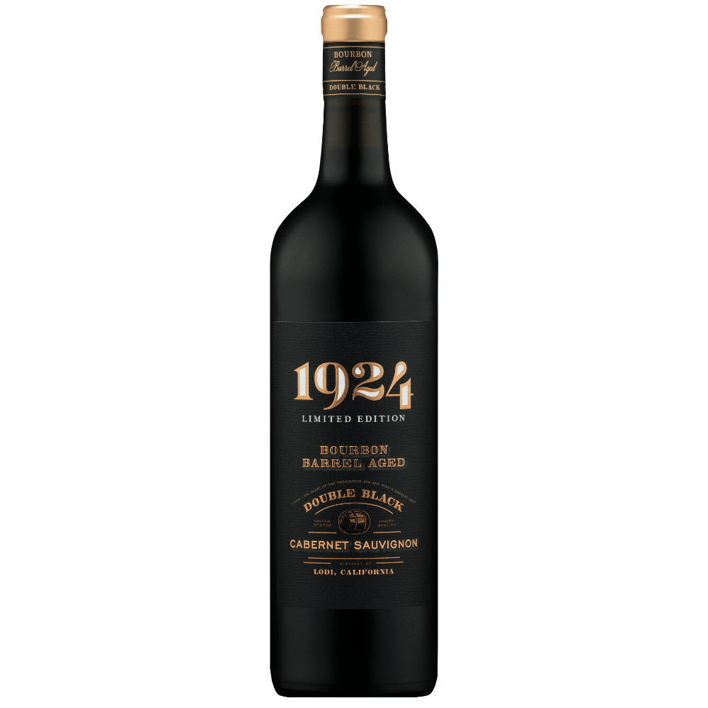 Vinho Tinto Norte Americano  Delicato 1924 Double Black Cabernet Sauvignon