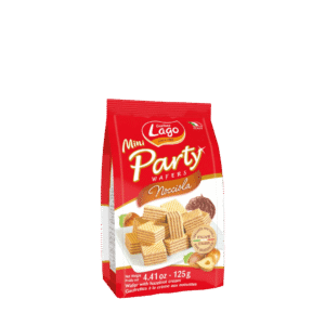 Wafer Lago Mini Party Avelã 125g