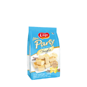 Wafer Lago Mini Party Baunilha 125g