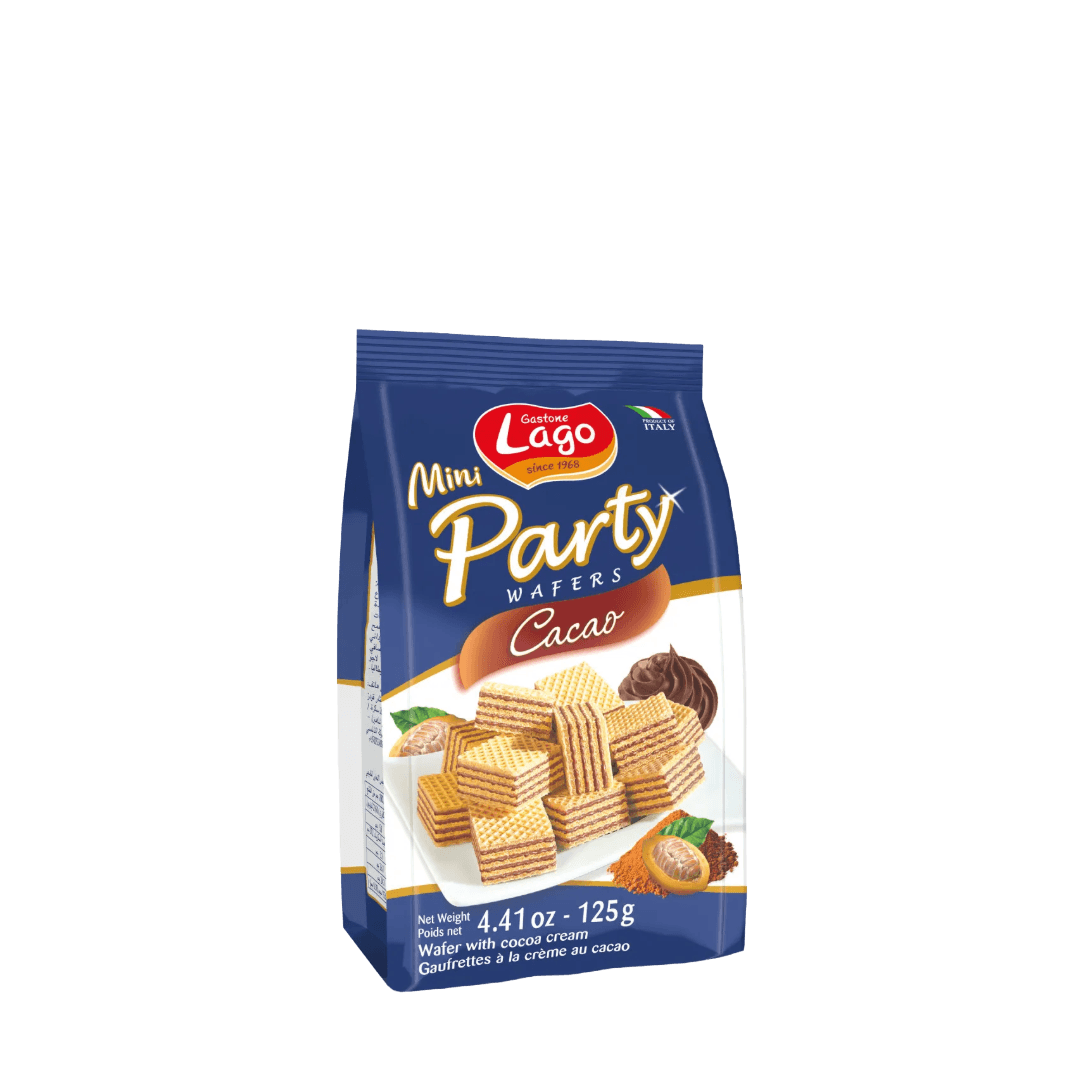Wafer Lago Mini Party Cocoa 125g
